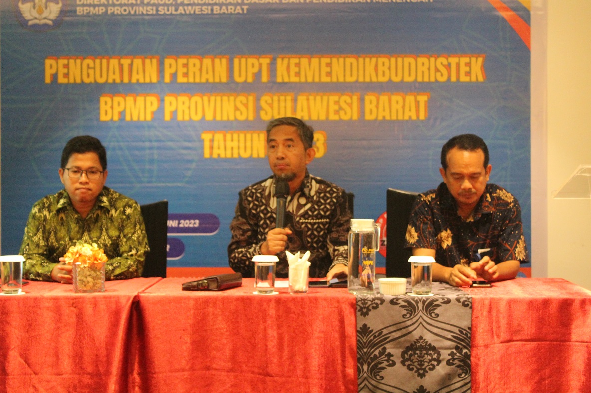 Penguatan Peran UPT Kemendikbudristek BPMP Provinsi Sulawesi Barat Tahun 2023