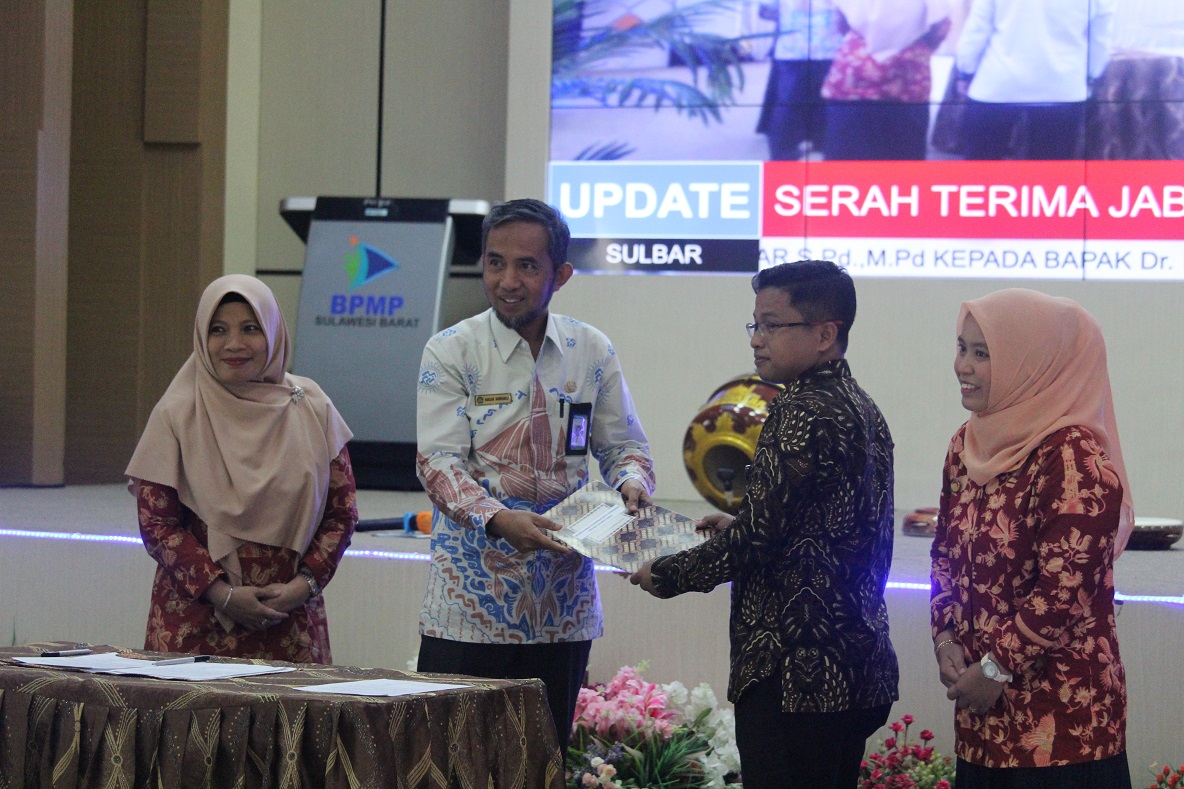 Serah Terima Jabatan Kepala BPMP Sulawesi Barat dirangkaikan Maulid Nabi Muhammad SAW
