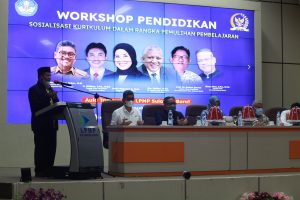 Workshop Pendidikan Sosialisasi Kurikulum Dalam Rangka Pemulihan Pembelajaran