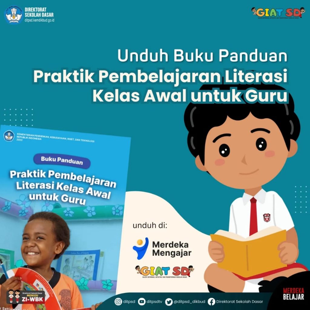 Yuk, Unduh Buku Panduan Praktik Pembelajaran Literasi Awal bagi Guru