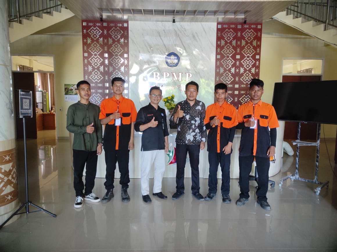 BPMP Sulawesi Barat menerima Siswa PKL SMKN 1 Tinambung